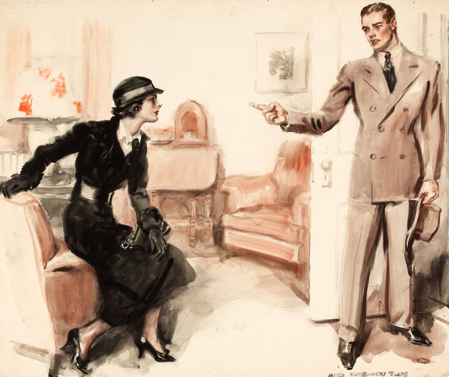 The Command by James Montgomery Flagg